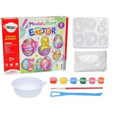 Creative Kit DIY Plaster Casts Easter Egg Painting hind ja info | Kunstitarbed, voolimise tarvikud | kaup24.ee