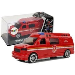 Fire Department Auto with Drawstring with Lights and Sound цена и информация | Игрушки для мальчиков | kaup24.ee