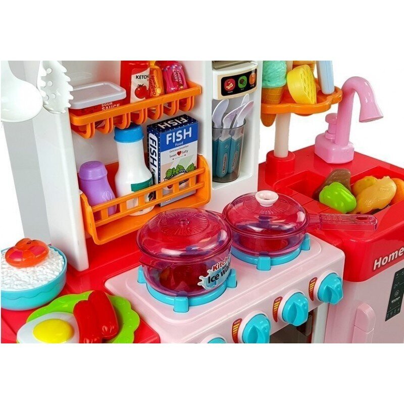 Musical Kitchen with Lights and Water Pink hind ja info | Tüdrukute mänguasjad | kaup24.ee
