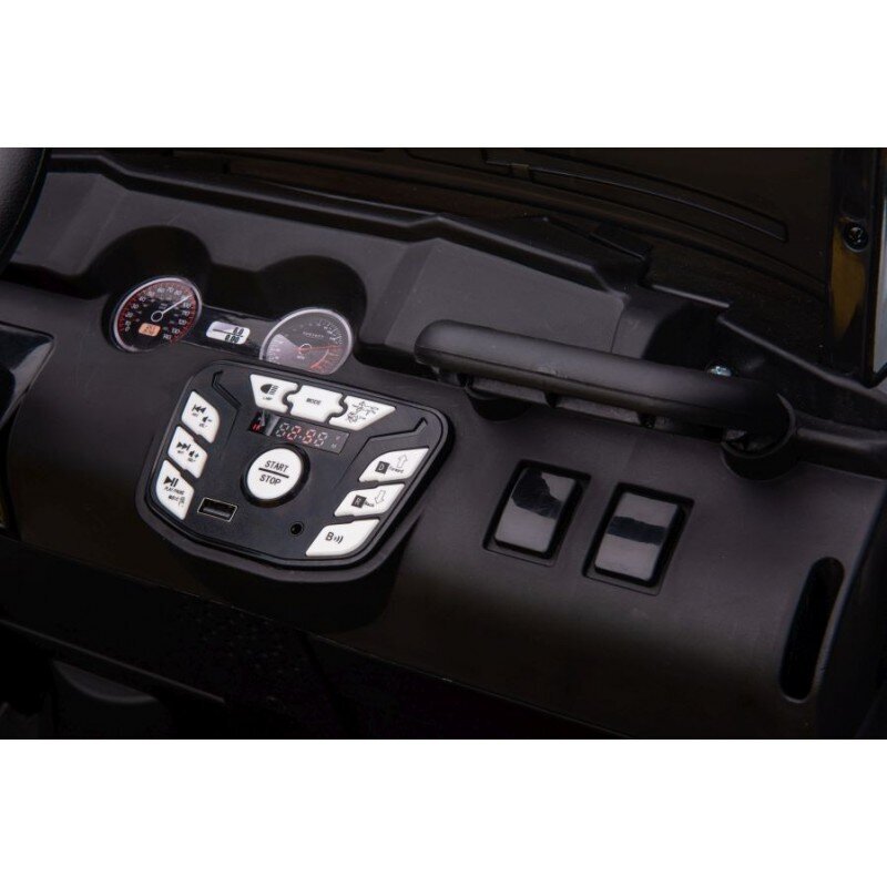Car On Battery JC222 Black цена и информация | Laste elektriautod | kaup24.ee