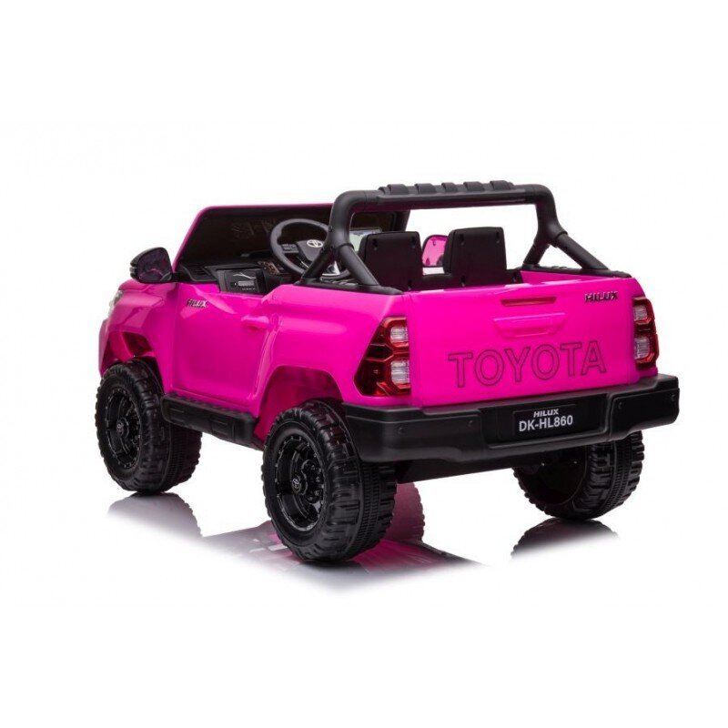 Electric Ride On Car Toyota Hilux DK-HL860 Pink цена и информация | Laste elektriautod | kaup24.ee