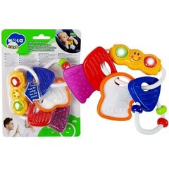 Colorful Clapper Glowing Keys Teether hind ja info | Imikute mänguasjad | kaup24.ee