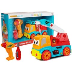 Lean Toys kaugjuhtimispuldiga tuletõrjeauto цена и информация | Игрушки для мальчиков | kaup24.ee