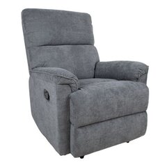 Tugitool GUSTAV manuaalne recliner, hall hind ja info | Tugitoolid ja tugitoolvoodid | kaup24.ee