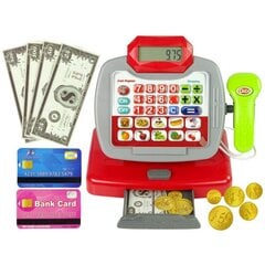 Cash Register Calculator Trolley Blue Food Products hind ja info | Tüdrukute mänguasjad | kaup24.ee