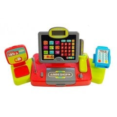 Cash Register with Touchscreen Calculator + Accesories цена и информация | Игрушки для девочек | kaup24.ee