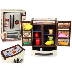 Fridge Set Food Products Steam Music Temperature Control hind ja info | Tüdrukute mänguasjad | kaup24.ee