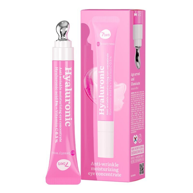 Silmakreem 7 Days Hyaluronic, 18 ml hind ja info | Silmakreemid, seerumid | kaup24.ee