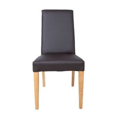 Обеденный стул PAU 54x44xH96см, темно коричневый цена и информация | Стулья для кухни и столовой | kaup24.ee