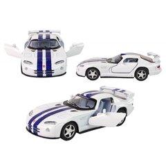 Dodge Viper GTSR Metal Car 1:32 4 Colours HXKT005 цена и информация | Игрушки для мальчиков | kaup24.ee