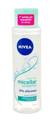 Очищающий мицеллярный шампунь для волос Nivea Purifying Micellar Shampoo 400 мл цена и информация | Шампуни | kaup24.ee