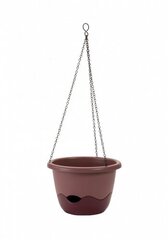 Ripp-pott 5,4 l isekastuv 30x30x20 cm roosa/vein MARETA hind ja info | Dekoratiivsed lillepotid | kaup24.ee