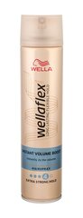Лак для объема волос Wella Wellaton Wellaflex Long Lasting Flexible Hold 4 Instant Volume Boost 250 мл цена и информация | Средства для укладки волос | kaup24.ee