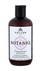 Укрепляющий шампунь, обогащенный витаминами, маслом макадамии Kallos Cosmetics Botaniq Superfruits 300 мл цена и информация | Шампуни | kaup24.ee