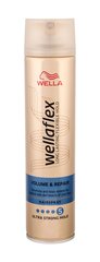 Tugev fikseeriv juukselakk Wella Wellaflex Volume & Repair 250 ml hind ja info | Viimistlusvahendid juustele | kaup24.ee