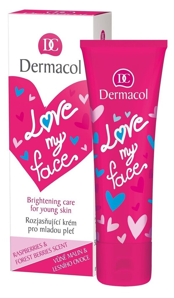 Taastav näokreem Dermacol Love My Face 50 ml hind ja info | Näokreemid | kaup24.ee