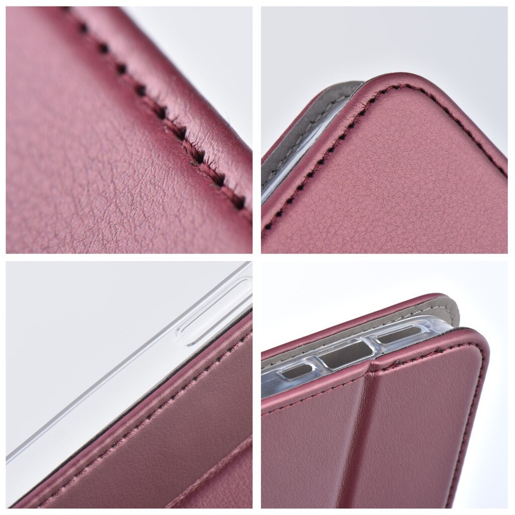 Avanev rahakott Smart Magneto, Samsung S23 Plus, Burgundia hind ja info | Telefoni kaaned, ümbrised | kaup24.ee
