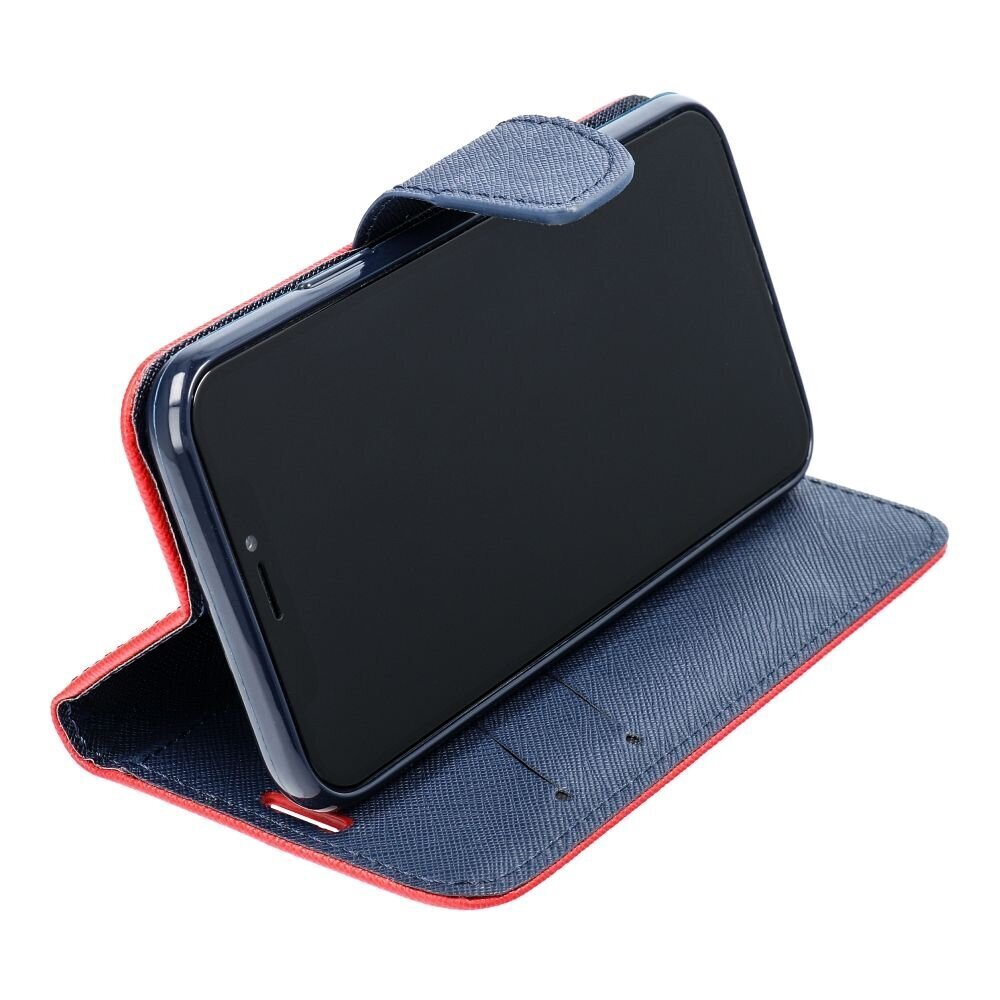 Avanev rahakott Fancy, Samsung S23, punane/sinine hind ja info | Telefoni kaaned, ümbrised | kaup24.ee