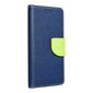 Avanev rahakott Fancy, Samsung S23 Ultra, sinine/roheline hind ja info | Telefoni kaaned, ümbrised | kaup24.ee