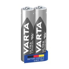 Аккумуляторы Varta Lithium AAA, 2 шт. цена и информация | Батарейки | kaup24.ee