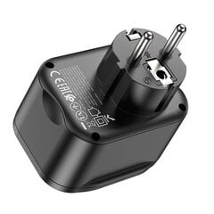 Сетевая зарядка Hoco NS3 2xUSB-A/1xType-C PD20W+QC 3.0 черная цена и информация | Зарядные устройства для телефонов | kaup24.ee