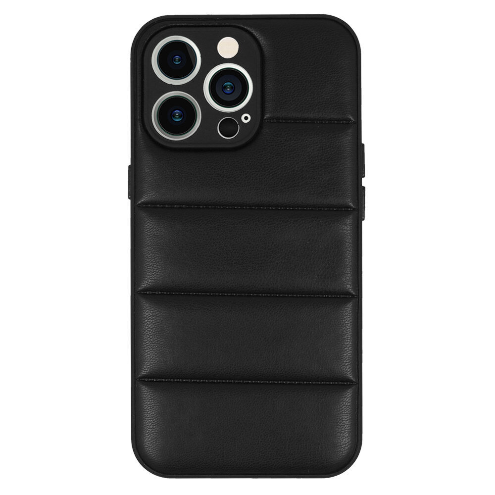 Telefoniümbris Leather 3D - iPhone 11 Pro D2, must hind ja info | Telefoni kaaned, ümbrised | kaup24.ee