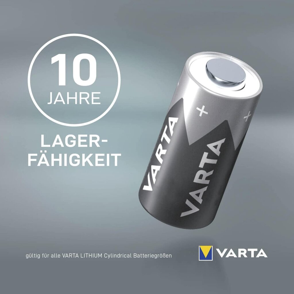 Varta Lithium CR123 patarei цена и информация | Patareid | kaup24.ee