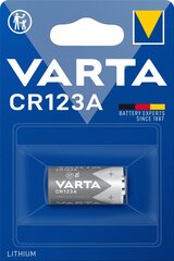 Батарейка Varta CR123A / 3В  (EU Blister) цена и информация | Батарейки | kaup24.ee