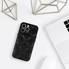 Telefoniümbris Leather 3D - iPhone X / XS D3, must hind ja info | Telefoni kaaned, ümbrised | kaup24.ee