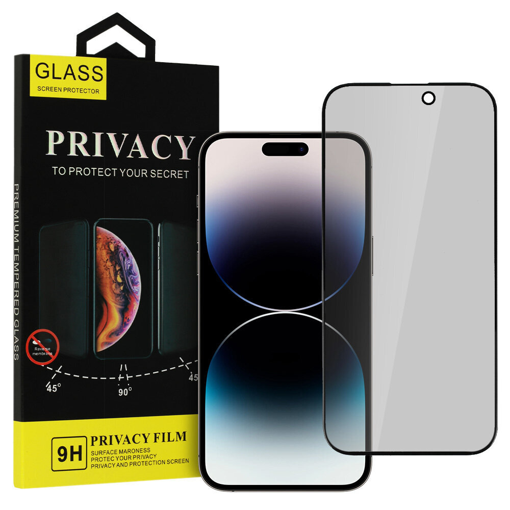Kaitseklaas Privacy Glass - iPhone 11 hind ja info | Ekraani kaitsekiled | kaup24.ee