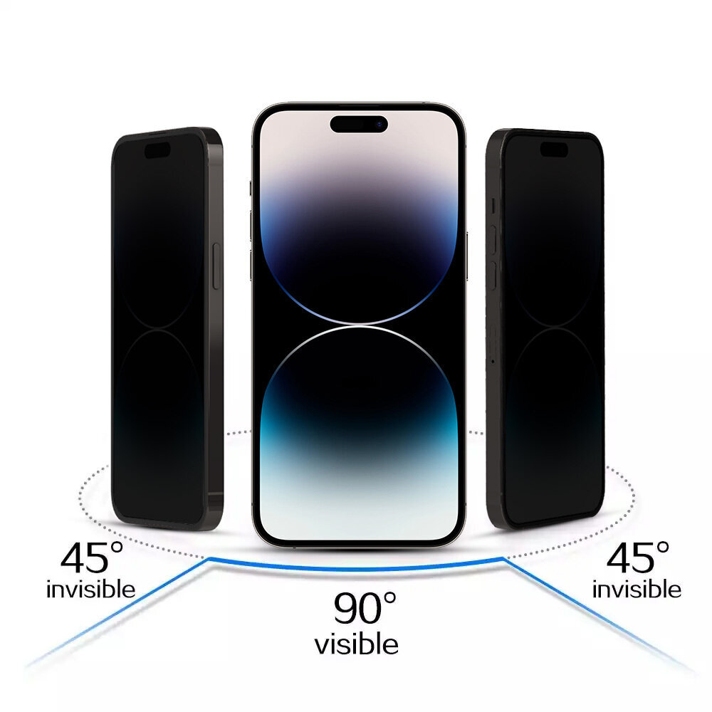 Kaitseklaas Privacy Glass - iPhone 11 hind ja info | Ekraani kaitsekiled | kaup24.ee