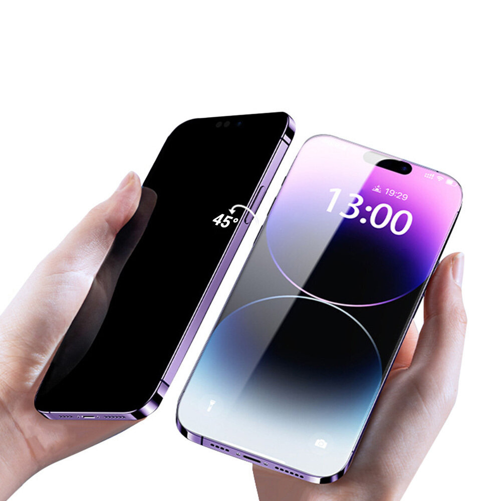 Kaitseklaas Privacy Glass - iPhone 11 Pro hind ja info | Ekraani kaitsekiled | kaup24.ee