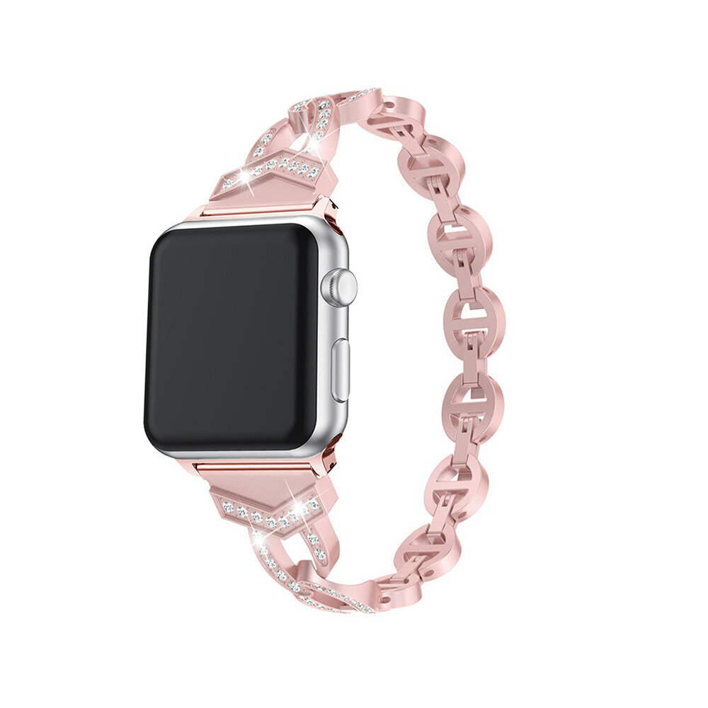 Kellarihm Apple Watchile 42/44/45mm D3 roosa hind ja info | Nutikellade ja nutivõrude tarvikud | kaup24.ee