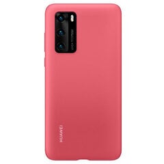 Чехол для HUAWEI P40 - Силиконовый Красный цена и информация | Huawei Телефоны и аксессуары | kaup24.ee