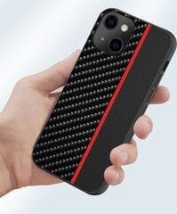 Telefoniümbris Tel Protect CARBON - Xiaomi Redmi Note 11 Pro / Note 11 Pro 5G , must hind ja info | Telefoni kaaned, ümbrised | kaup24.ee