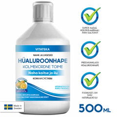 Vedel Hüaluroonhape, 500ml hind ja info | Vitamiinid, toidulisandid, preparaadid tervise heaoluks | kaup24.ee