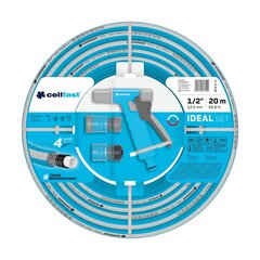 Kastmisvoolik Cellfast Ideal 20 m 1/2" + otsikute komplekt цена и информация | Cellfast Товары для сада | kaup24.ee