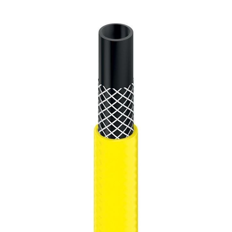 Kastmisvoolik Cellfast Yellow 15 m 1/2" + otsikute komplekt цена и информация | Kastekannud, voolikud, niisutus | kaup24.ee