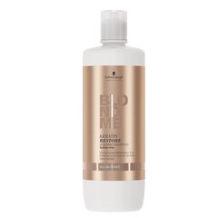 Taastav šampoon Schwarzkopf Professional Blond Me Keratin Restore 1000 ml hind ja info | Šampoonid | kaup24.ee