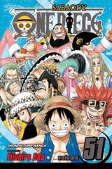 One Piece, Vol. 51: The Eleven Supernovas, v. 51 цена и информация | Фантастика, фэнтези | kaup24.ee