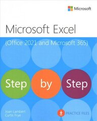 Microsoft Excel Step by Step (Office 2021 and Microsoft 365) hind ja info | Majandusalased raamatud | kaup24.ee
