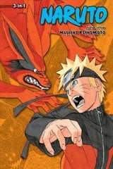 Naruto (3-in-1 Edition), Vol. 17: Includes vols. 49, 50 & 51, hind ja info | Fantaasia, müstika | kaup24.ee