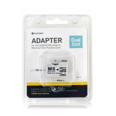 Platinet MS Pro Duo/micro SD адаптер цена и информация | Адаптеры и USB-hub | kaup24.ee