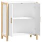 vidaXL puhvetkapp, valge, 62 x 38 x 70 cm, tehispuit hind ja info | Elutoa väikesed kapid | kaup24.ee