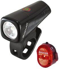 Jalgrattatulede komplekt Sigma Buster 150 + Nugget Flash USB цена и информация | Велосипедные фонари, отражатели | kaup24.ee