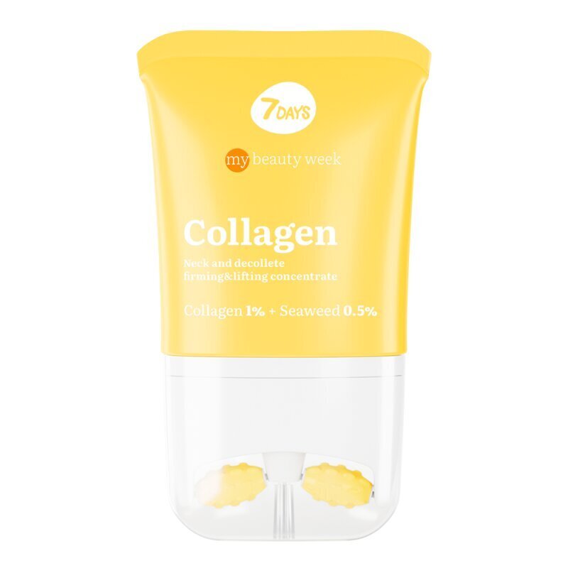 Kaela- ja dekolteekreem 7 Days Collagen, 80 ml цена и информация | Näokreemid | kaup24.ee