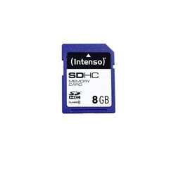 Mälukaart Intenso SDHC 8GB CL10 hind ja info | Intenso Mobiiltelefonid, foto-, videokaamerad | kaup24.ee