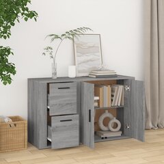 vidaXL puhvetkapp, hall Sonoma tamm, 100x33x59,5 cm, tehispuit цена и информация | Шкафчики в гостиную | kaup24.ee