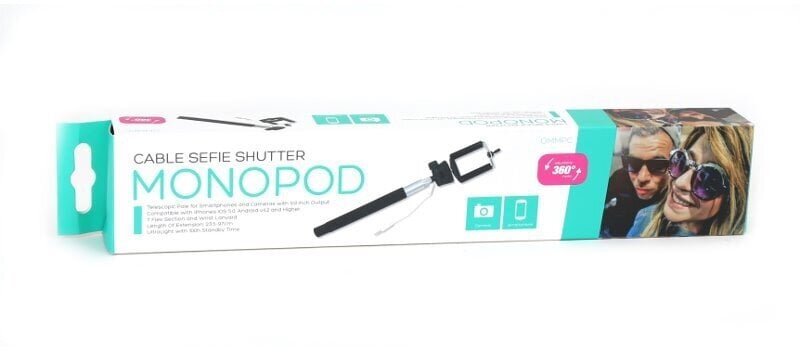 Selfie stick Omega Monopod (42620) цена и информация | Selfie sticks | kaup24.ee