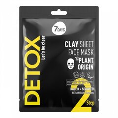 Kangasmask 7 Days Detox, 12 g hind ja info | Näomaskid, silmamaskid | kaup24.ee